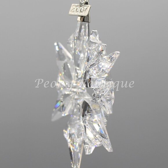 Swarovski 2007 Christmas star ornament 0872200 retired great condition with box - Picture 12 of 12